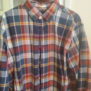 Banana Republic plaid button down